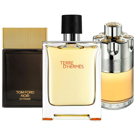Комплект от 3 парфюма | Terre de'Hermes, Azzaro Wanted, Tom Ford Noir Extreme 100 ml